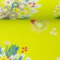 Preview: Tropical Bouquet by Jolijou - Tropische Blüten auf leuchtendem Gelb